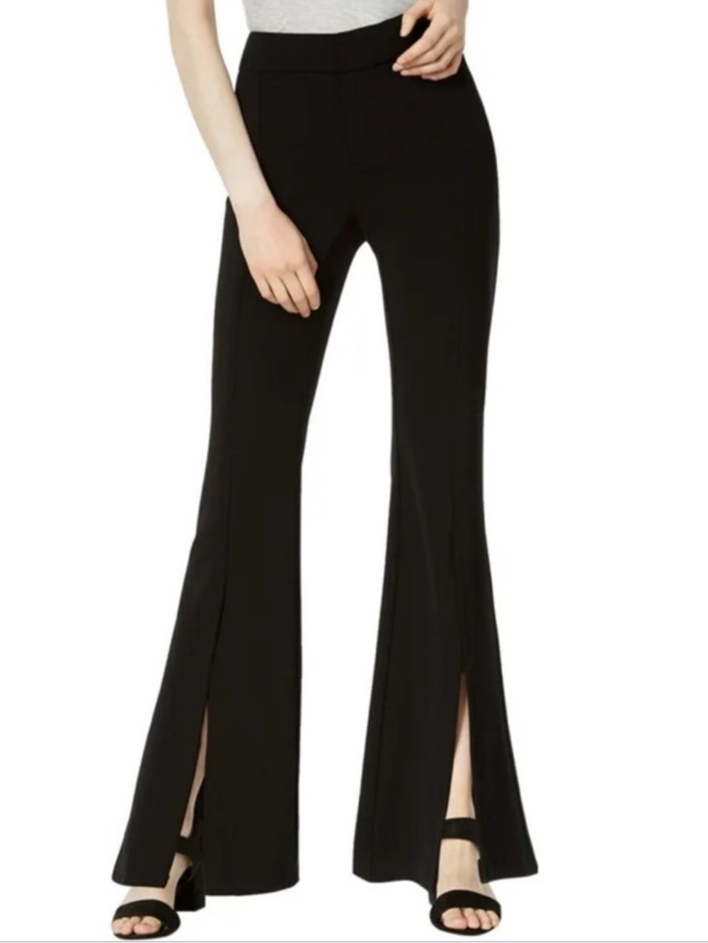 KEEPSAKE the Label Black Flare High-Waisted Romance Pants